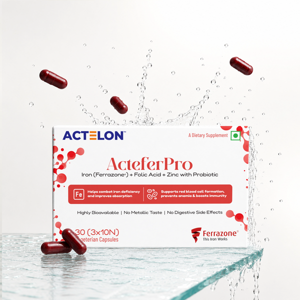 ActeferPro: Iron + Folic Acid & Zinc