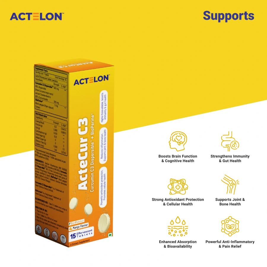 Actelon Actecur C3 Effervescent Tablet