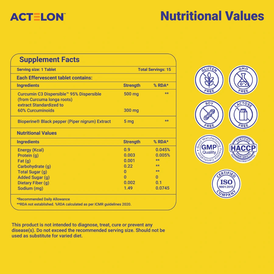 Actelon Actecur C3 Effervescent Tablet